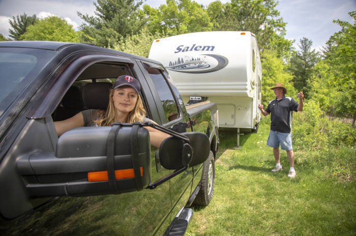 Back Up Truck to 5th Wheel Trailer