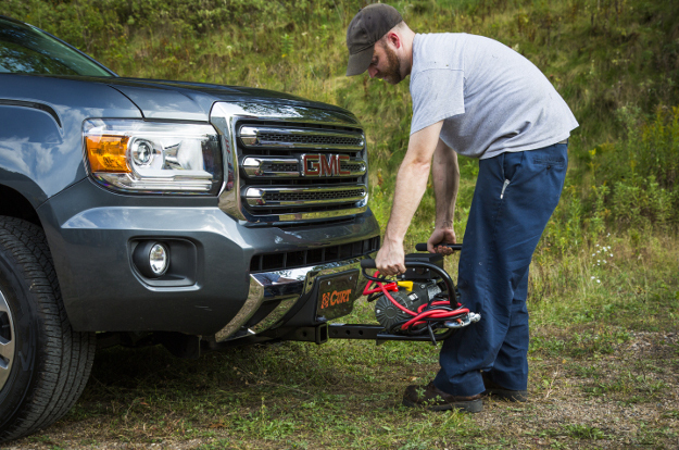 CURT Front Mount Hitch Winch Mount