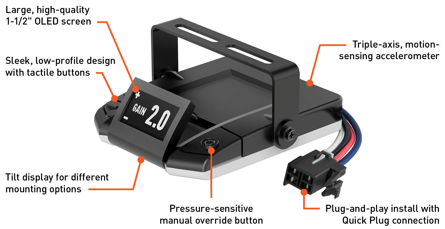 CURT Product Features Assure Brake Controller