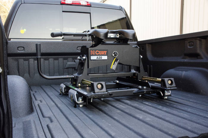 CURT A-Series Hitch with Roller - Puck System