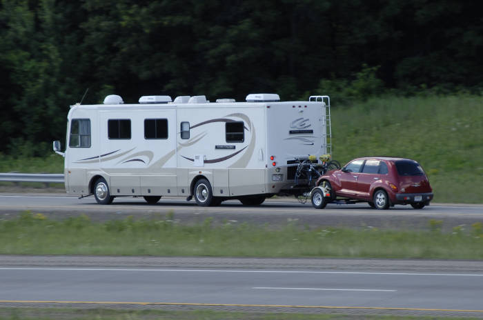 Dinghy Towing with Tow Dolly - RV