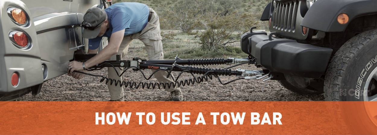 How to Use a Tow Bar - Installation Guide - CURT