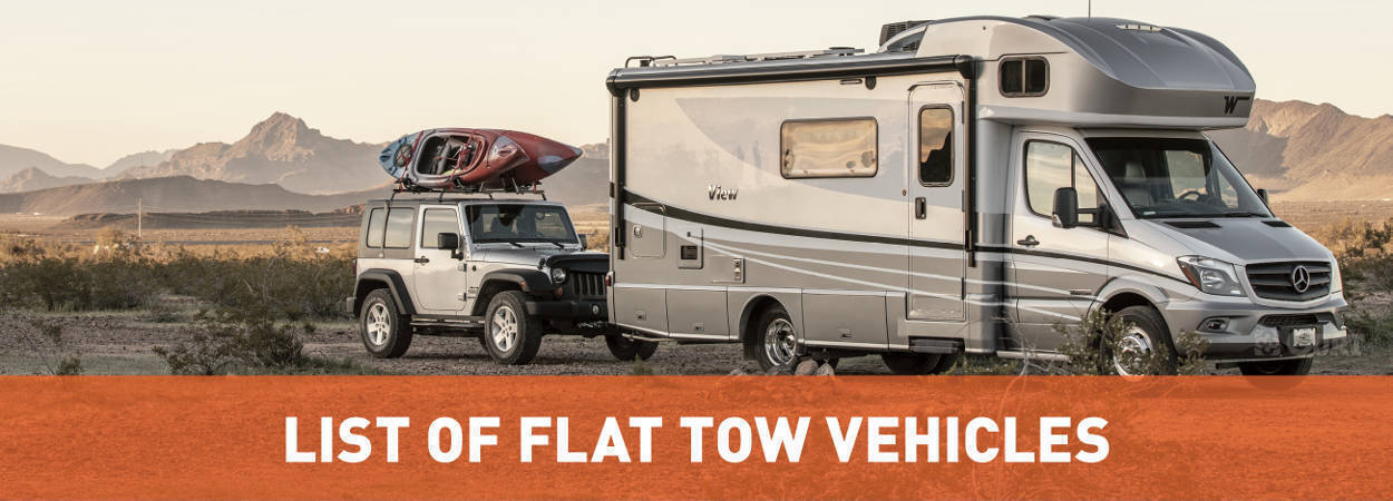 List of Flat Tow Vehicles - CURT