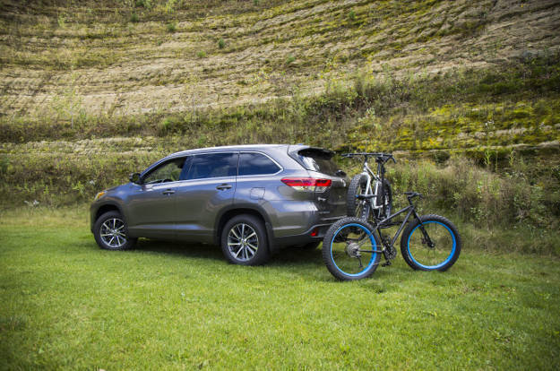 SUV Bike Rack and Bicycles