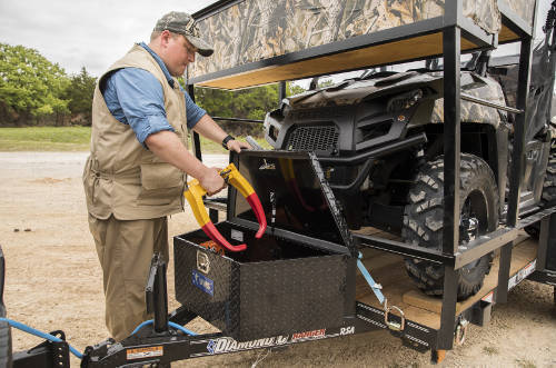 Trailer Security Tongue Lock Box